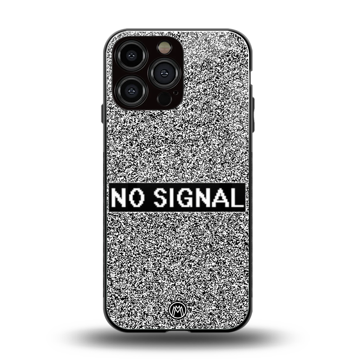 no signal back phone cover | glass case for iphone 16 pro max