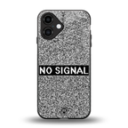 no signal back phone cover | glass case for iphone 16