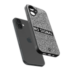 no signal back phone cover | glass case for iphone 16