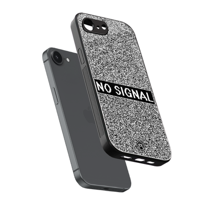 no signal back phone cover | glass case for iphone 16e