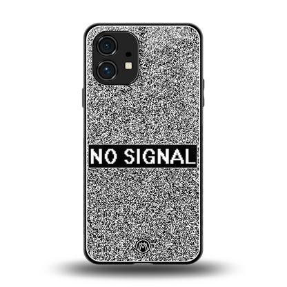 no signal back phone cover | glass case for nothing phone 1
