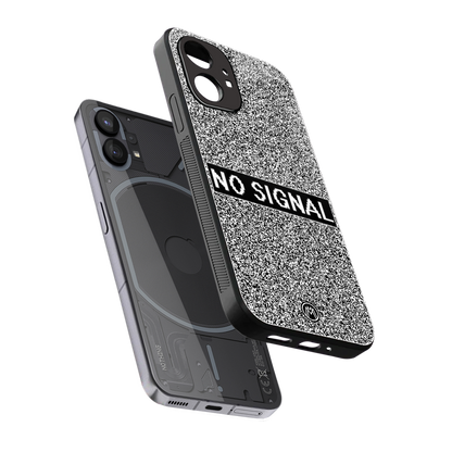 no signal back phone cover | glass case for nothing phone 1