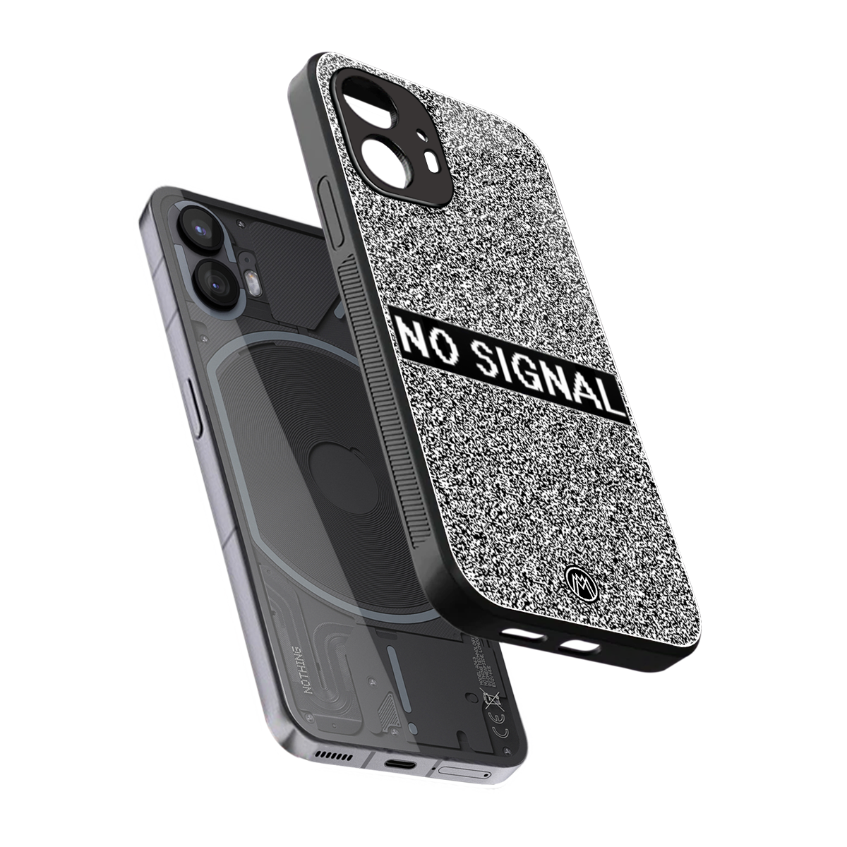 no signal back phone cover | glass case for nothing phone 2
