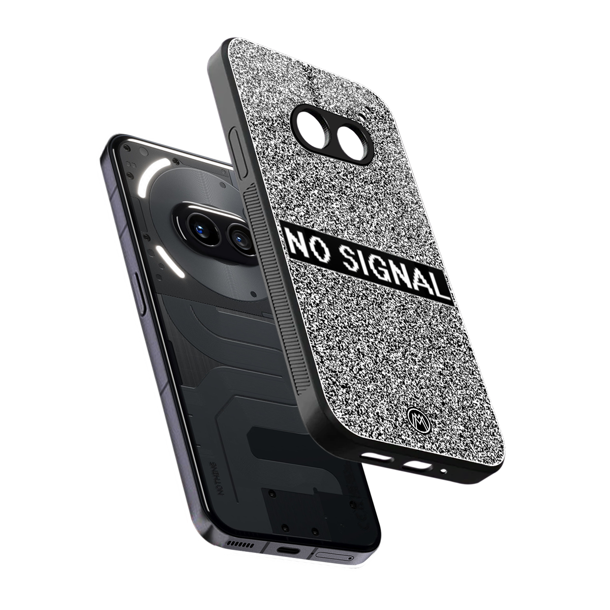 no signal back phone cover | glass case for nothing phone 2a