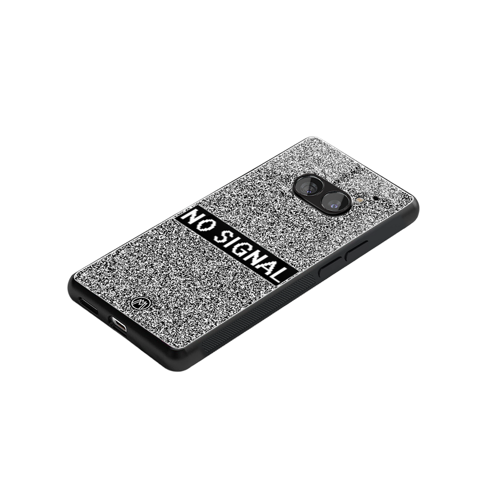 no signal back phone cover | glass case for nothing phone 2a