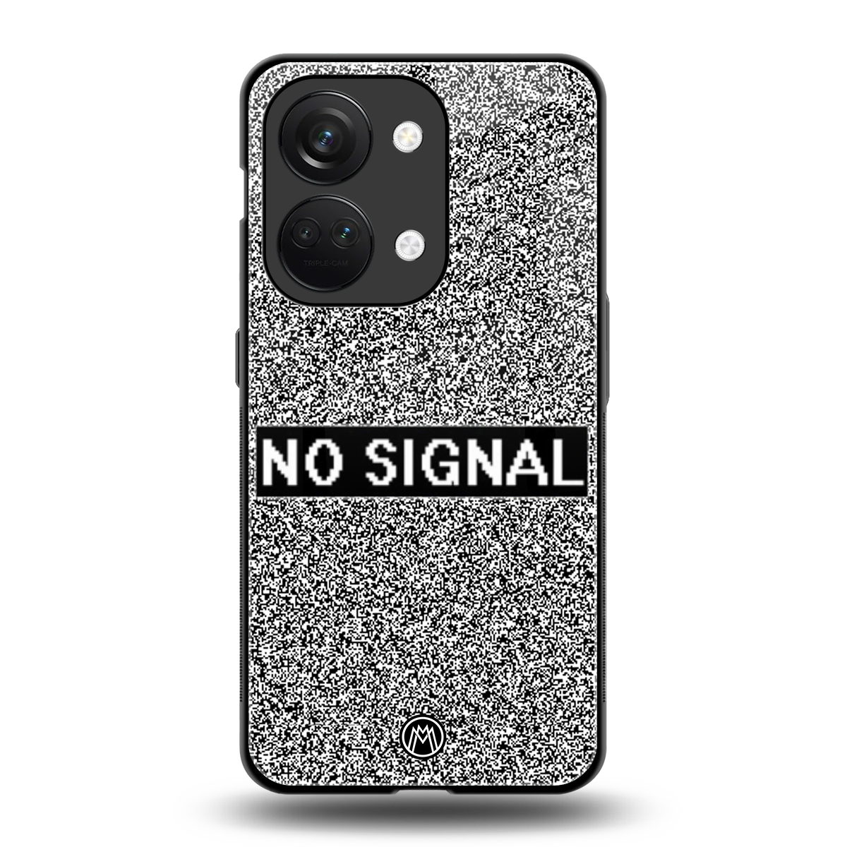 no signal back phone cover | glass case for oneplus nord 3