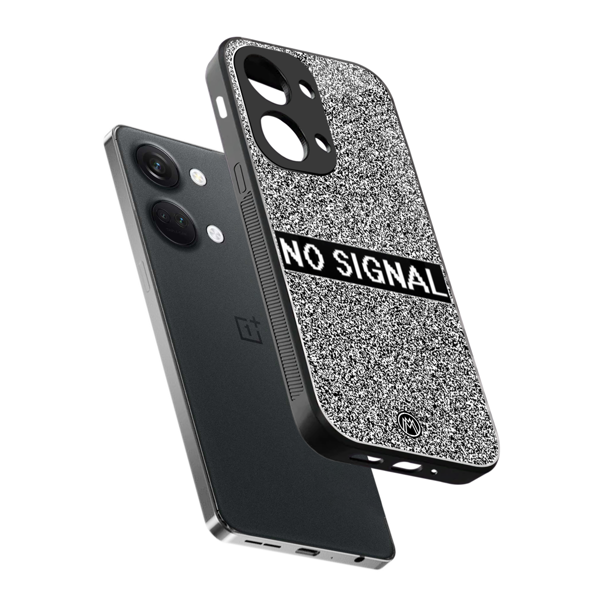 no signal back phone cover | glass case for oneplus nord 3