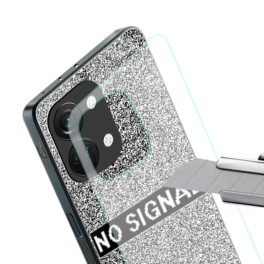 no signal back phone cover | glass case for oneplus nord 3