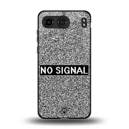 no signal back phone cover | glass case for oneplus nord 4