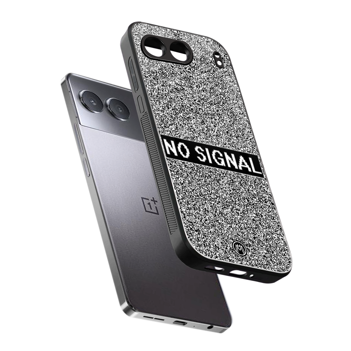 no signal back phone cover | glass case for oneplus nord 4