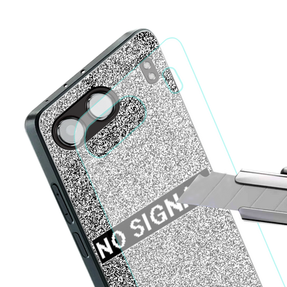 no signal back phone cover | glass case for oneplus nord 4