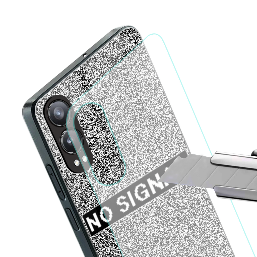 no signal back phone cover | glass case for oneplus nord ce 4 lite