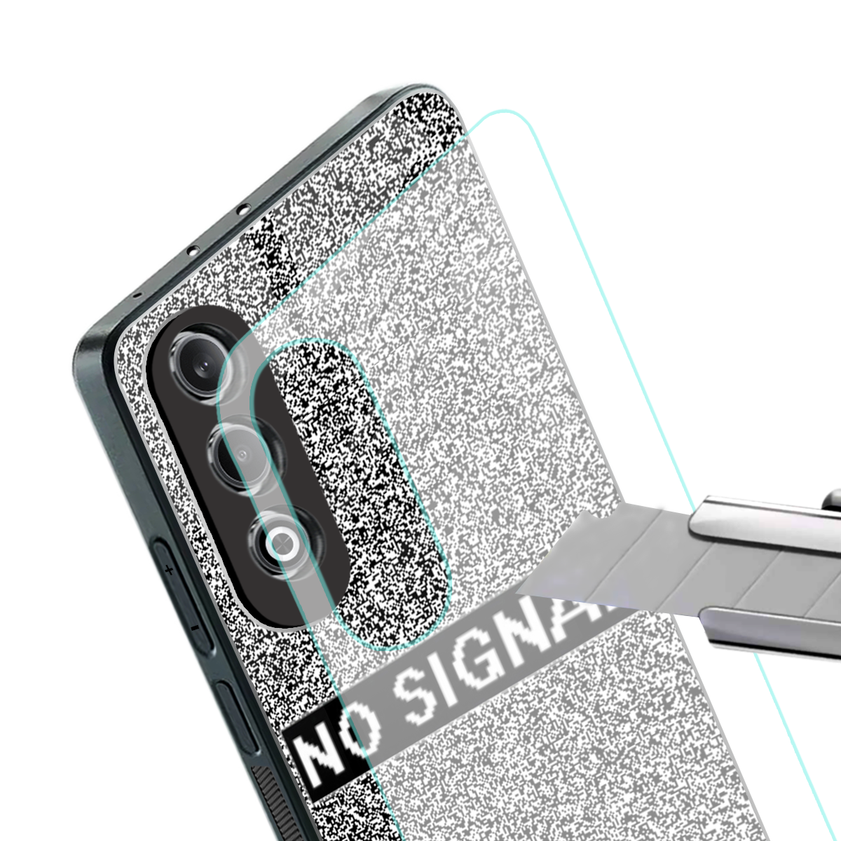 no signal back phone cover | glass case for oneplus nord ce 4