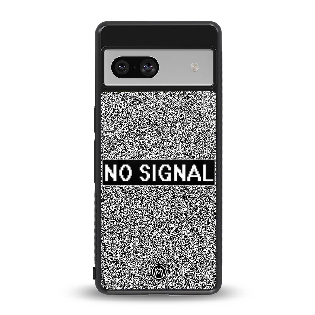 no signal back phone cover | glass case for Google Pixel 7A
