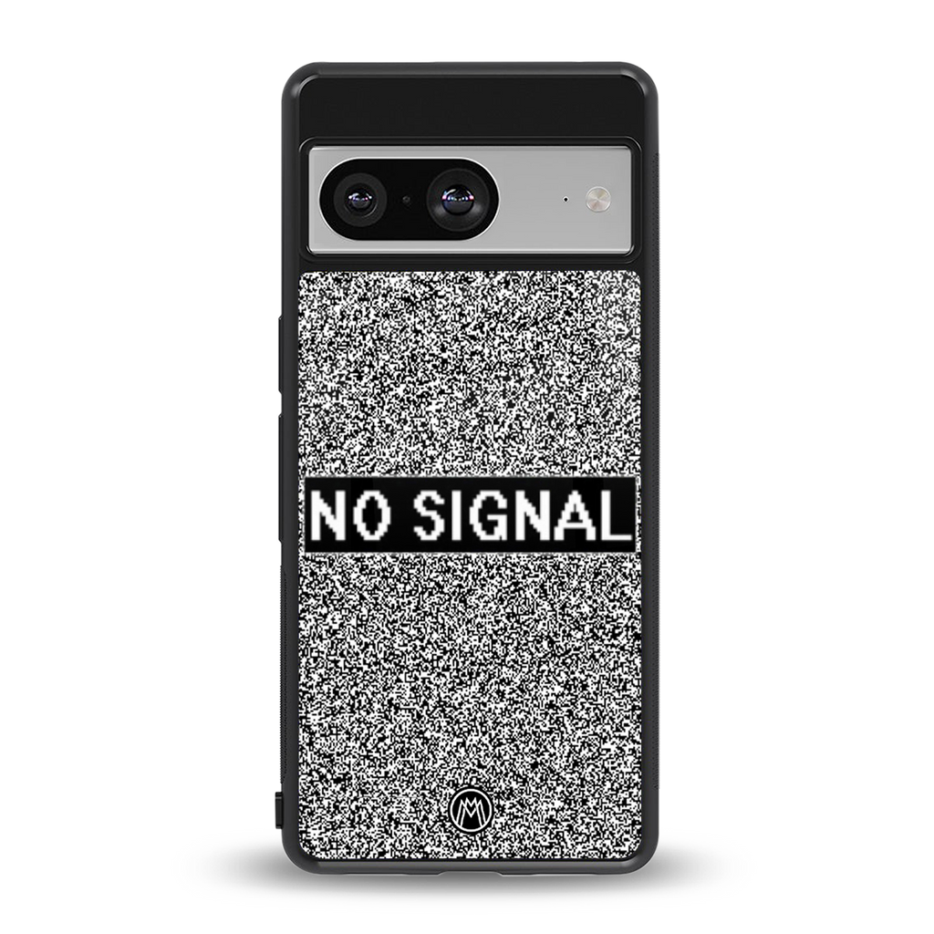 no signal back phone cover | glass case for Google Pixel 8