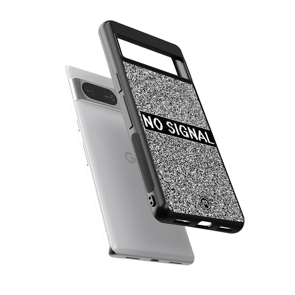 no signal back phone cover | glass case for Google Pixel 8