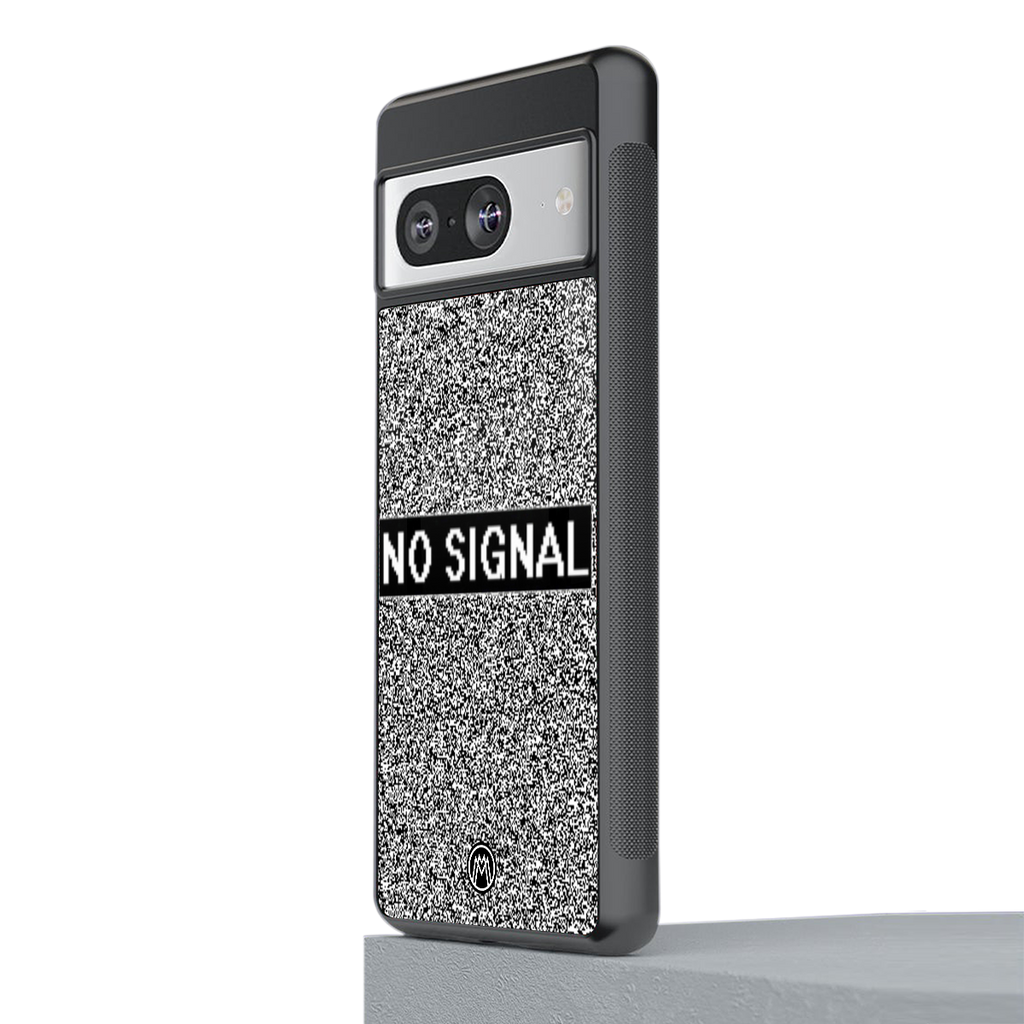 no signal back phone cover | glass case for Google Pixel 8