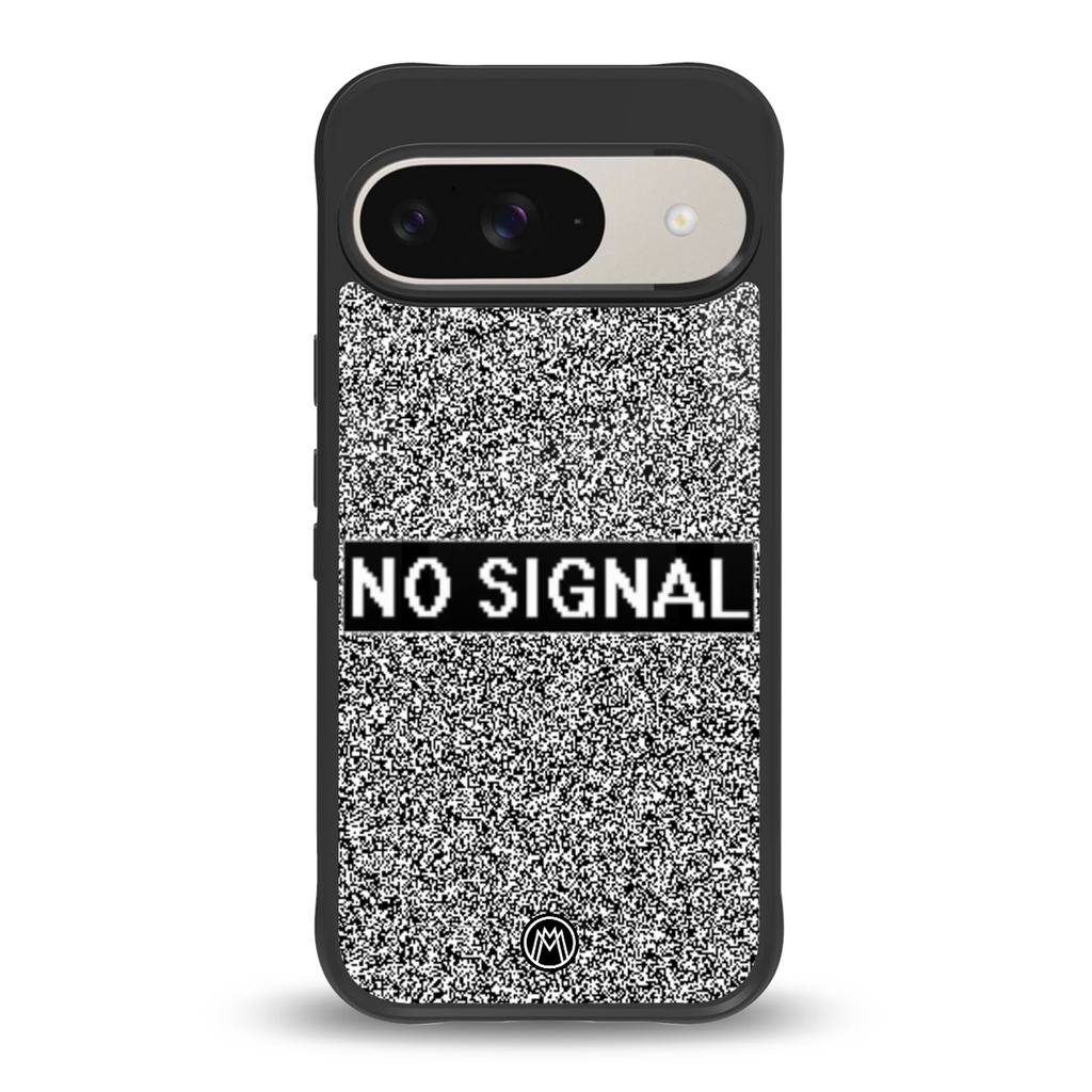 no signal back phone cover | glass case for google pixel 9