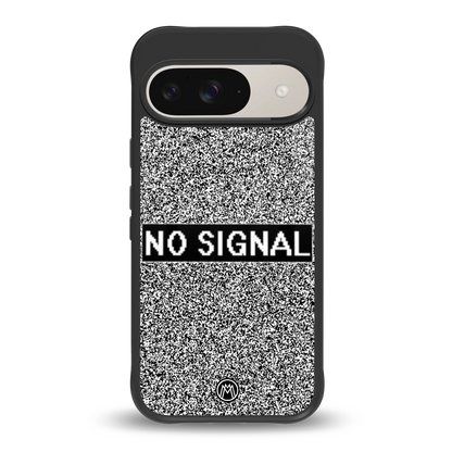 no signal back phone cover | glass case for google pixel 9