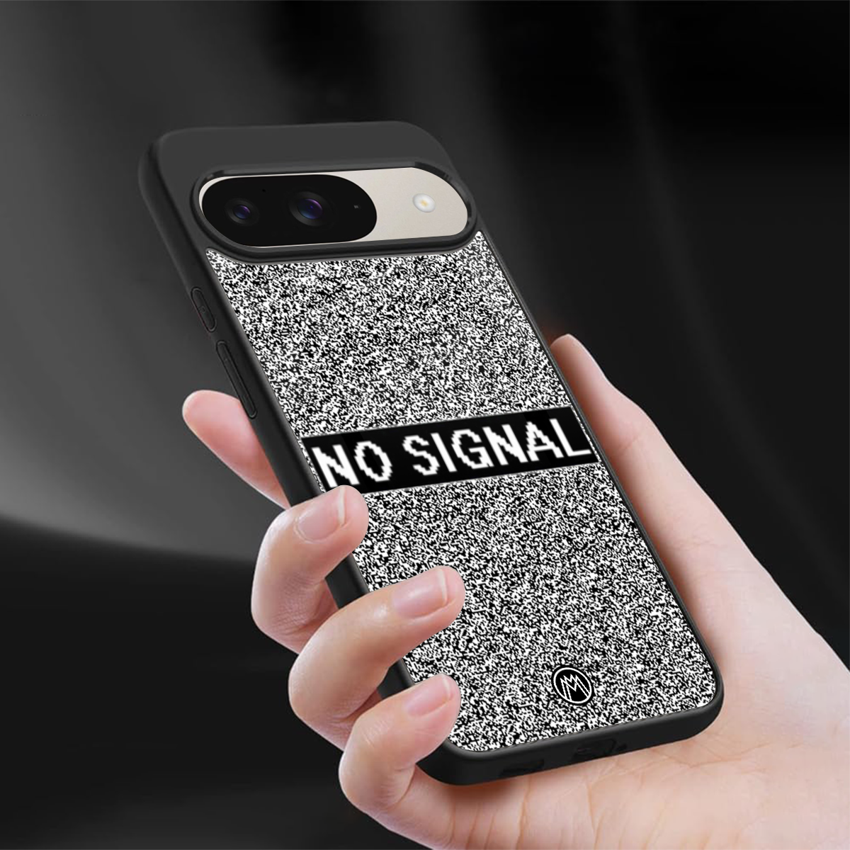no signal back phone cover | glass case for google pixel 9