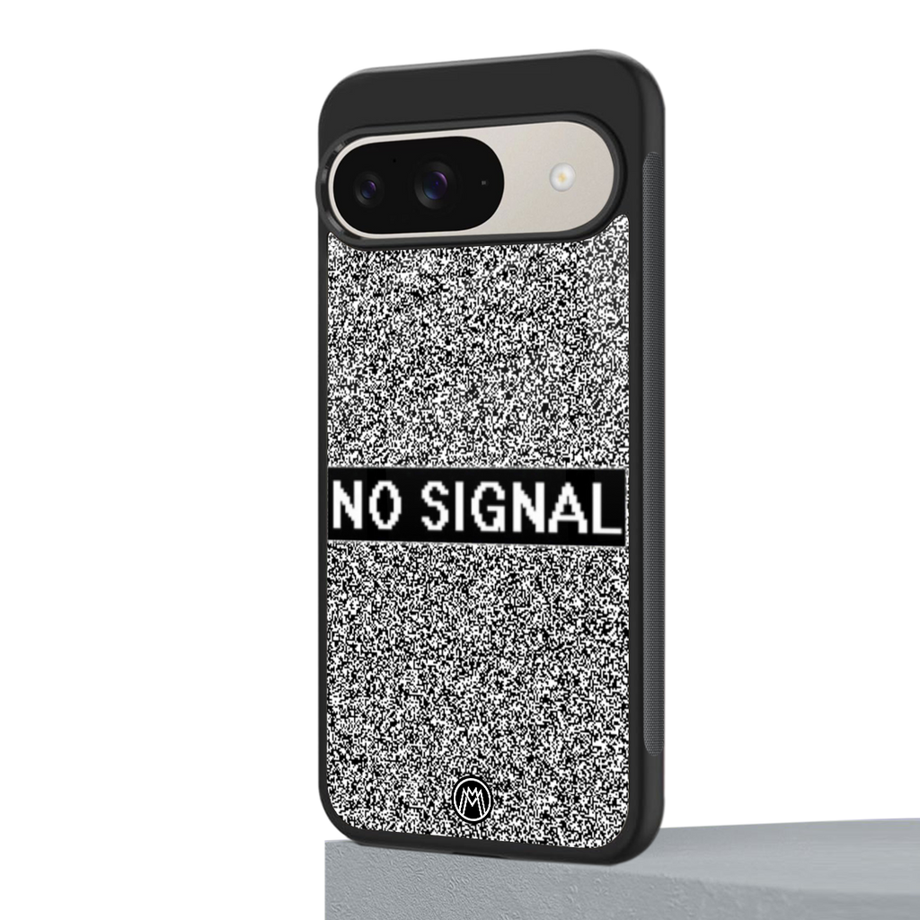 no signal back phone cover | glass case for google pixel 9
