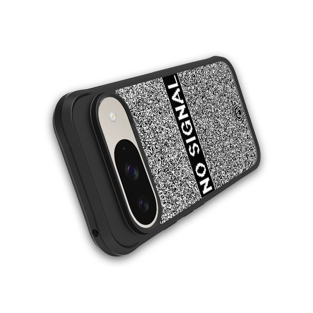 no signal back phone cover | glass case for google pixel 9