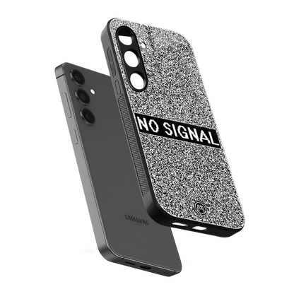 no signal back phone cover | glass case for samsung galaxy s24 fe