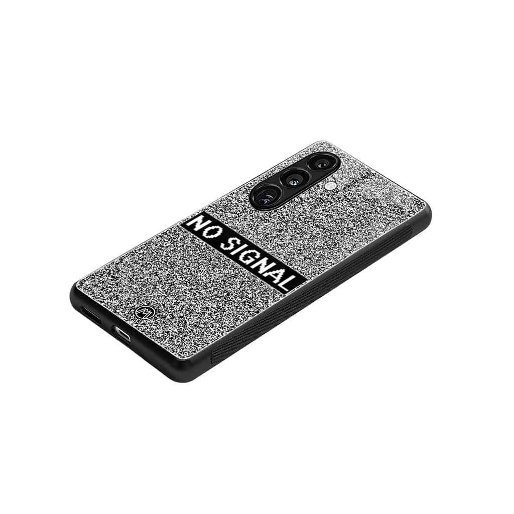 no signal back phone cover | glass case for samsung galaxy s25 plus