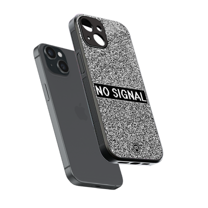 no signal back phone cover | glass case for iphone 15