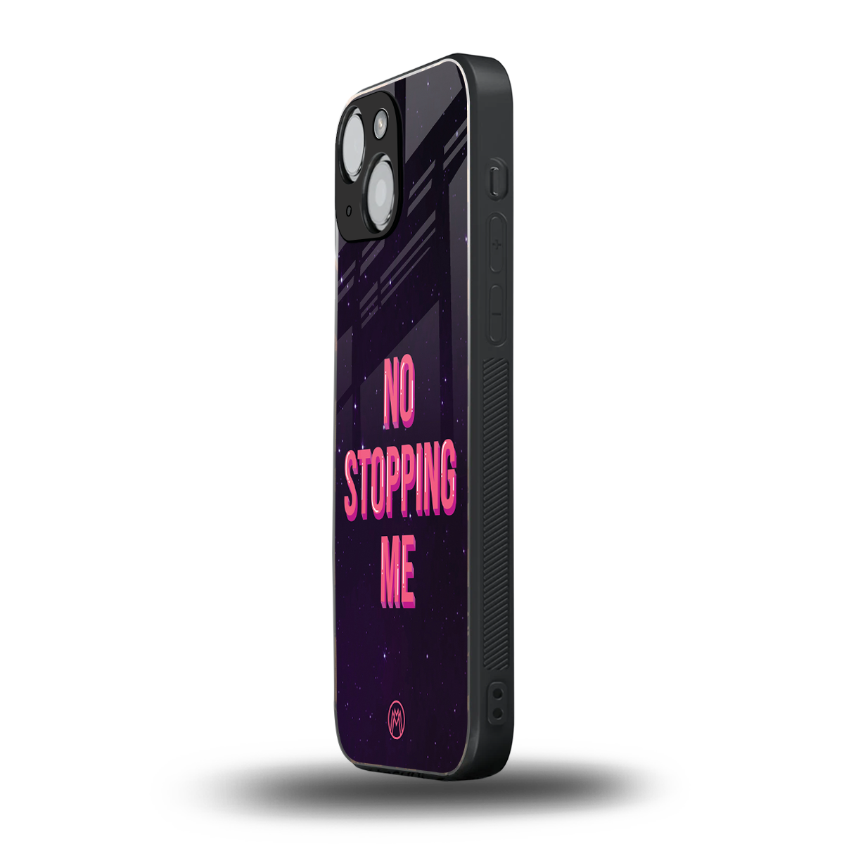 no stopping me back phone cover | glass case for iphone 13 mini
