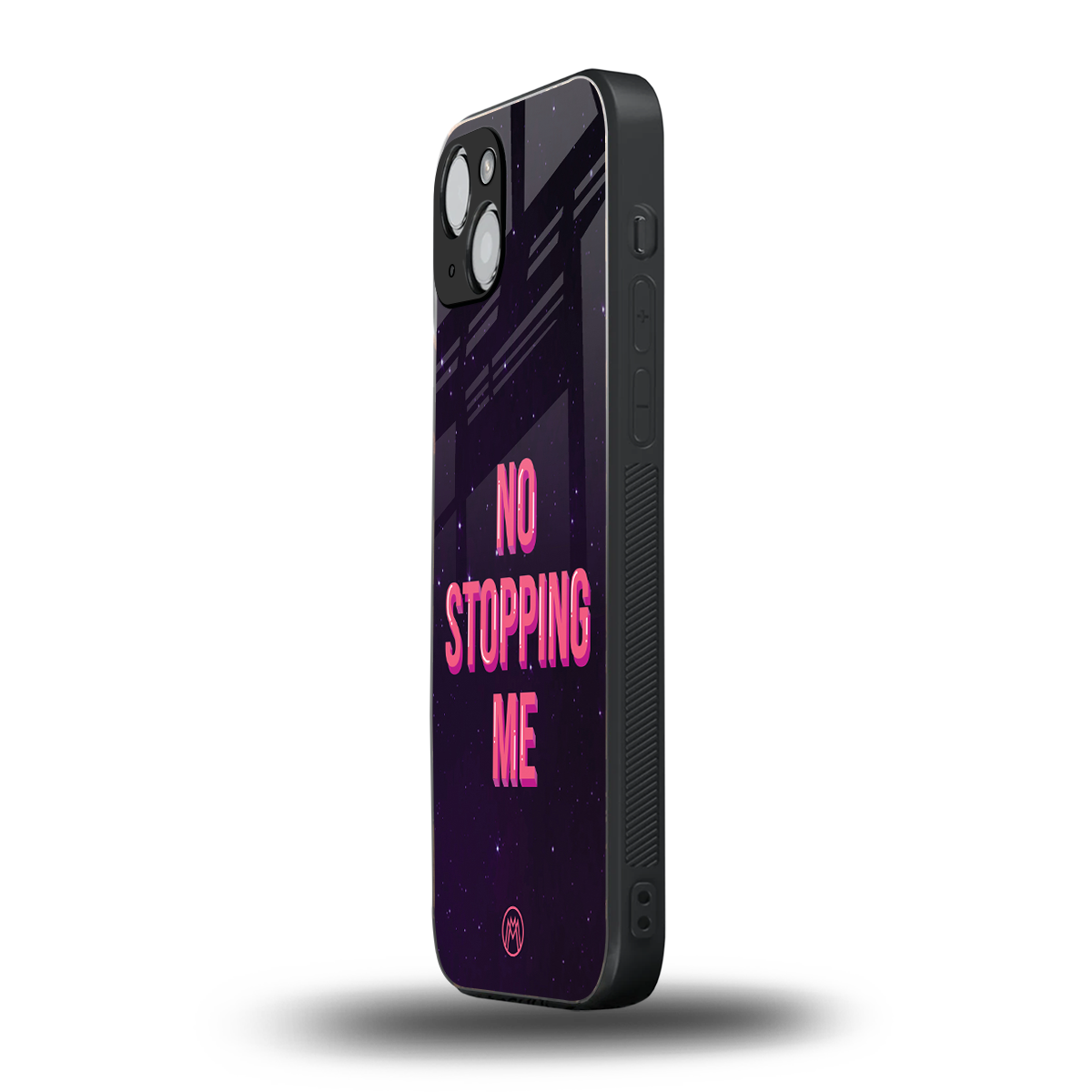 no stopping me back phone cover | glass case for iphone 15