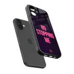 no stopping me back phone cover | glass case for iphone 16