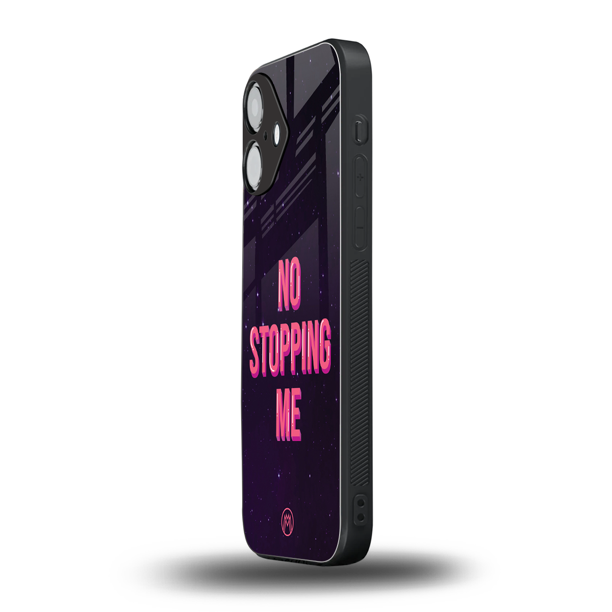 no stopping me back phone cover | glass case for iphone 16