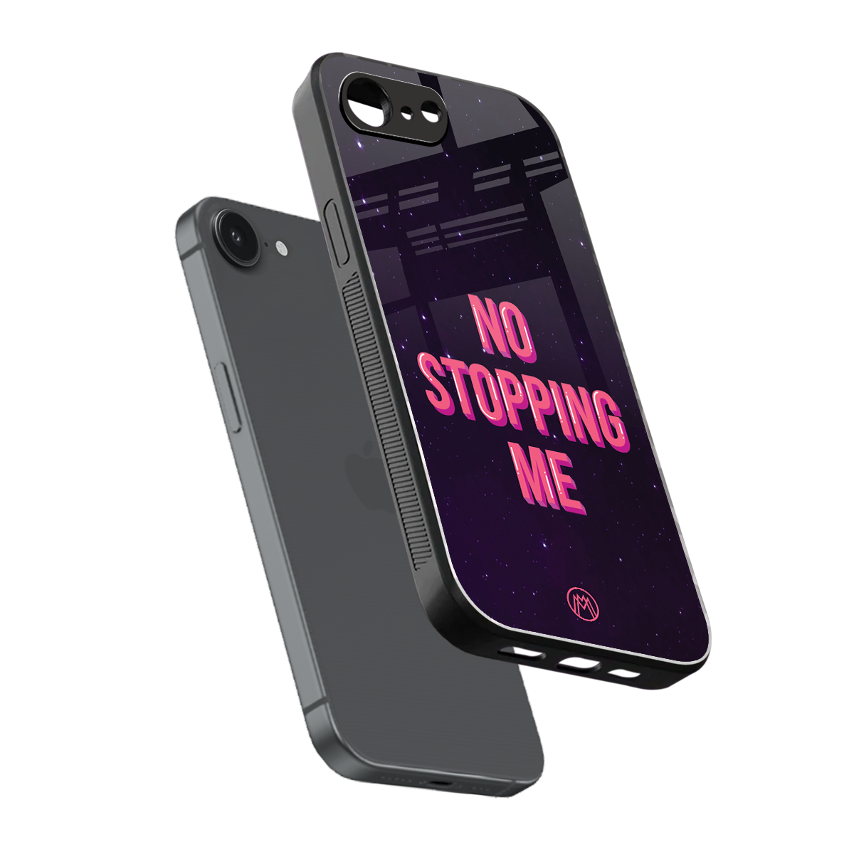 no stopping me back phone cover | glass case for iphone 16e