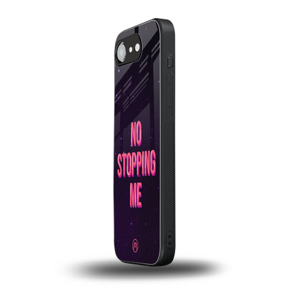 no stopping me back phone cover | glass case for iphone 16e