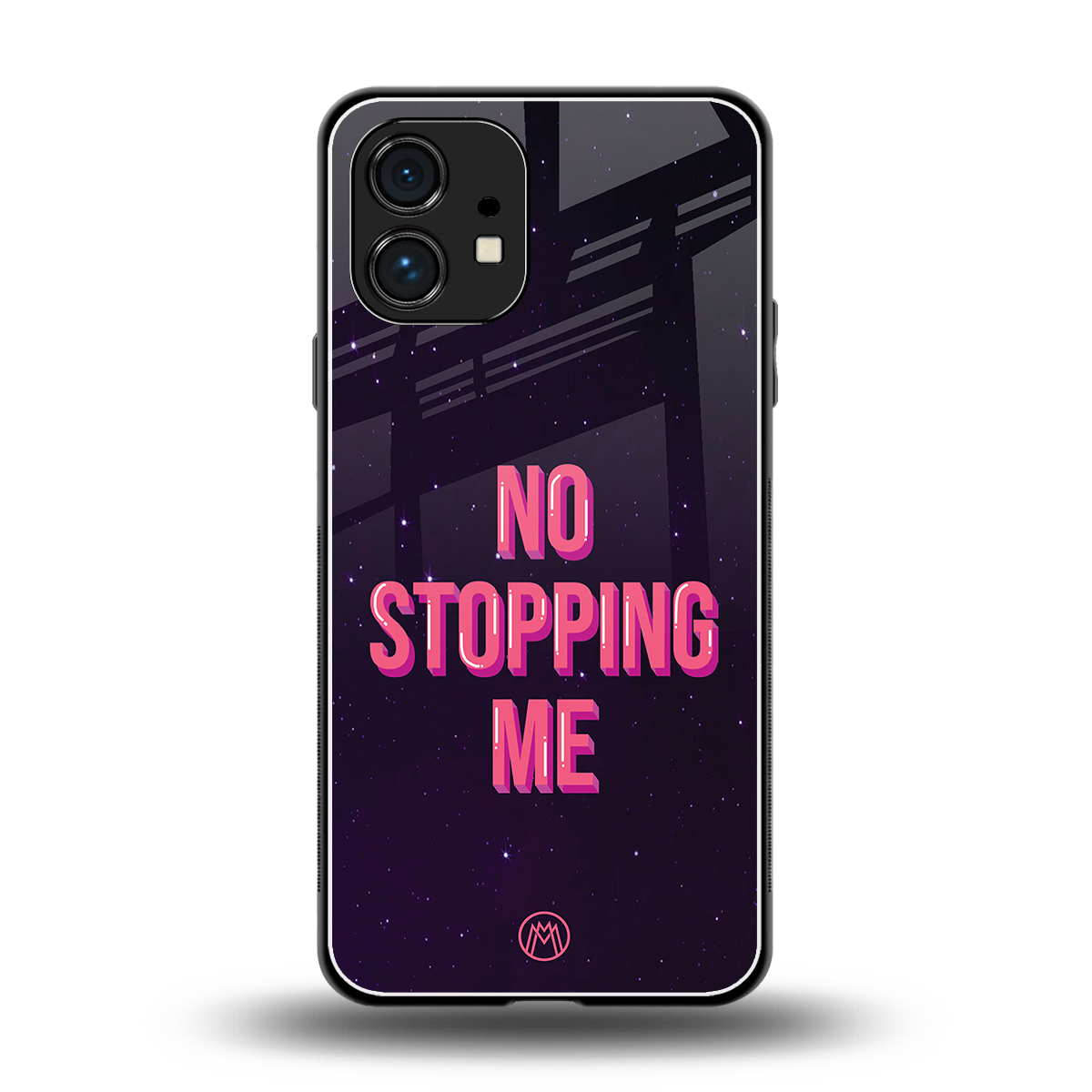 no stopping me back phone cover | glass case for nothing phone 1
