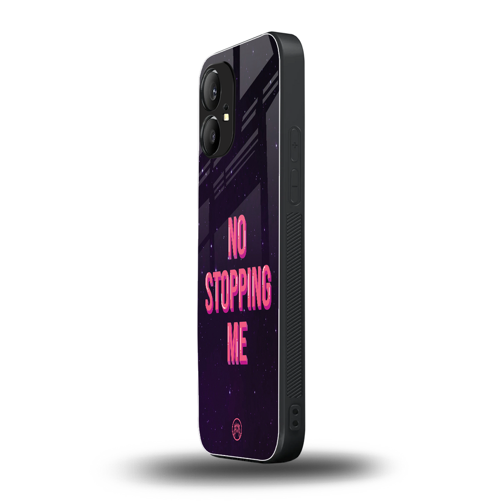 no stopping me back phone cover | glass case for nothing phone 1