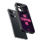 no stopping me back phone cover | glass case for oneplus nord 3