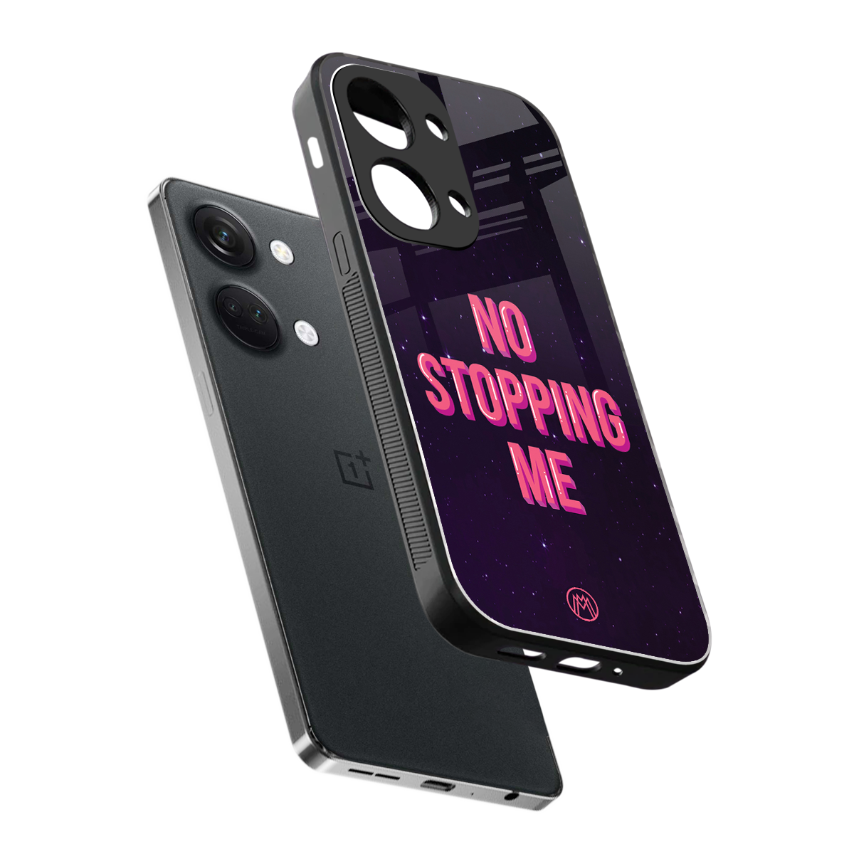 no stopping me back phone cover | glass case for oneplus nord 3