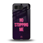 no stopping me back phone cover | glass case for oneplus nord 4