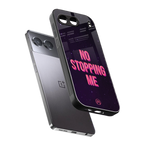 no stopping me back phone cover | glass case for oneplus nord 4