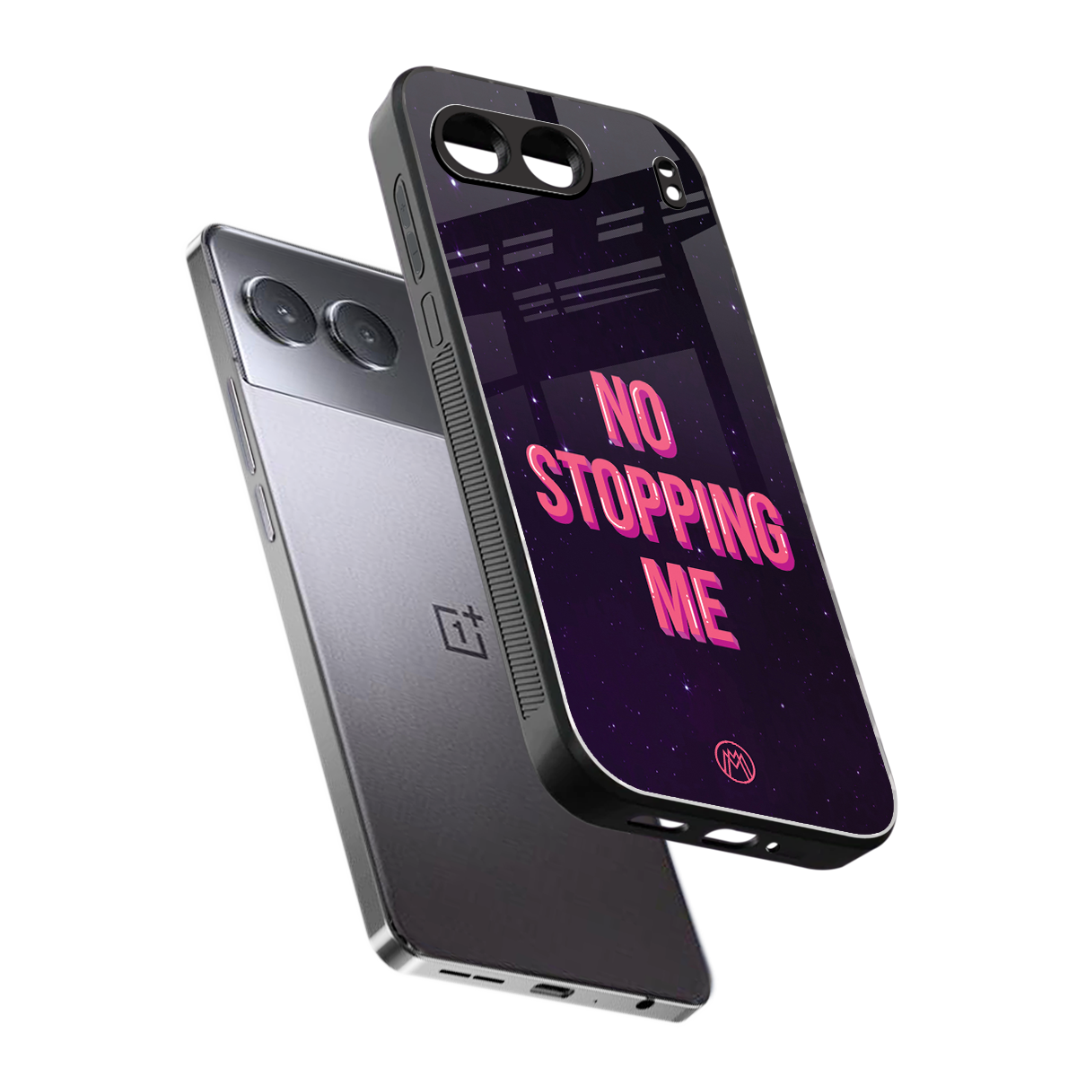 no stopping me back phone cover | glass case for oneplus nord 4