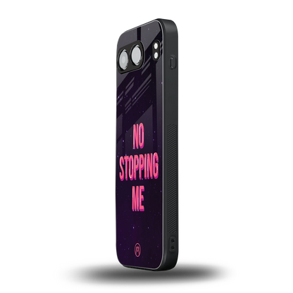 no stopping me back phone cover | glass case for oneplus nord 4