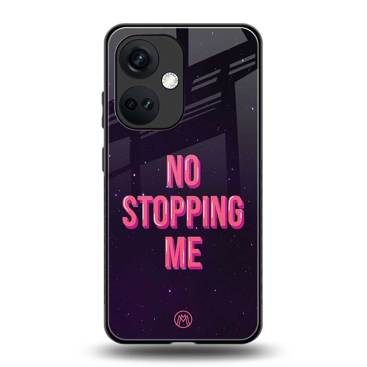 no stopping me back phone cover | glass case for oneplus nord ce 3