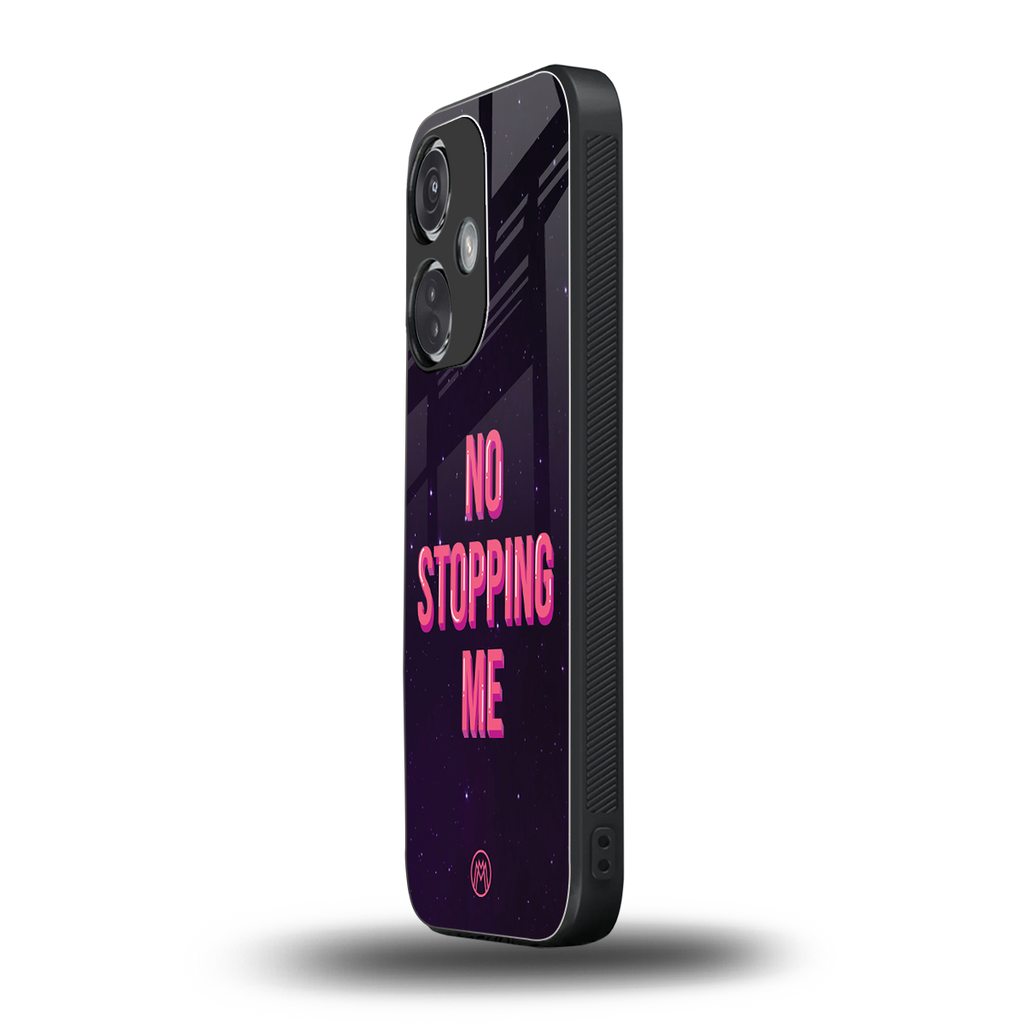 no stopping me back phone cover | glass case for oneplus nord ce 3