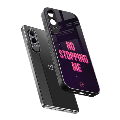 no stopping me back phone cover | glass case for oneplus nord ce 4 lite