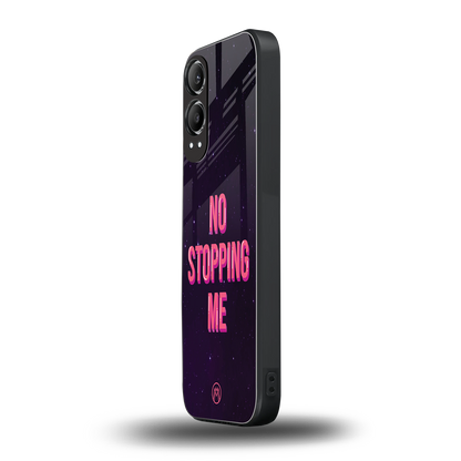 no stopping me back phone cover | glass case for oneplus nord ce 4 lite