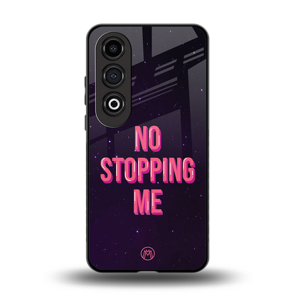no stopping me back phone cover | glass case for oneplus nord ce 4
