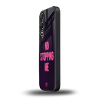 no stopping me back phone cover | glass case for oneplus nord ce 4