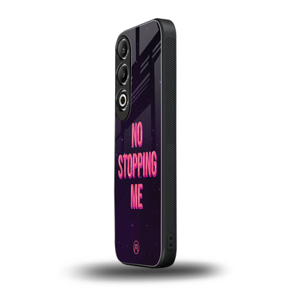 no stopping me back phone cover | glass case for oneplus nord ce 4